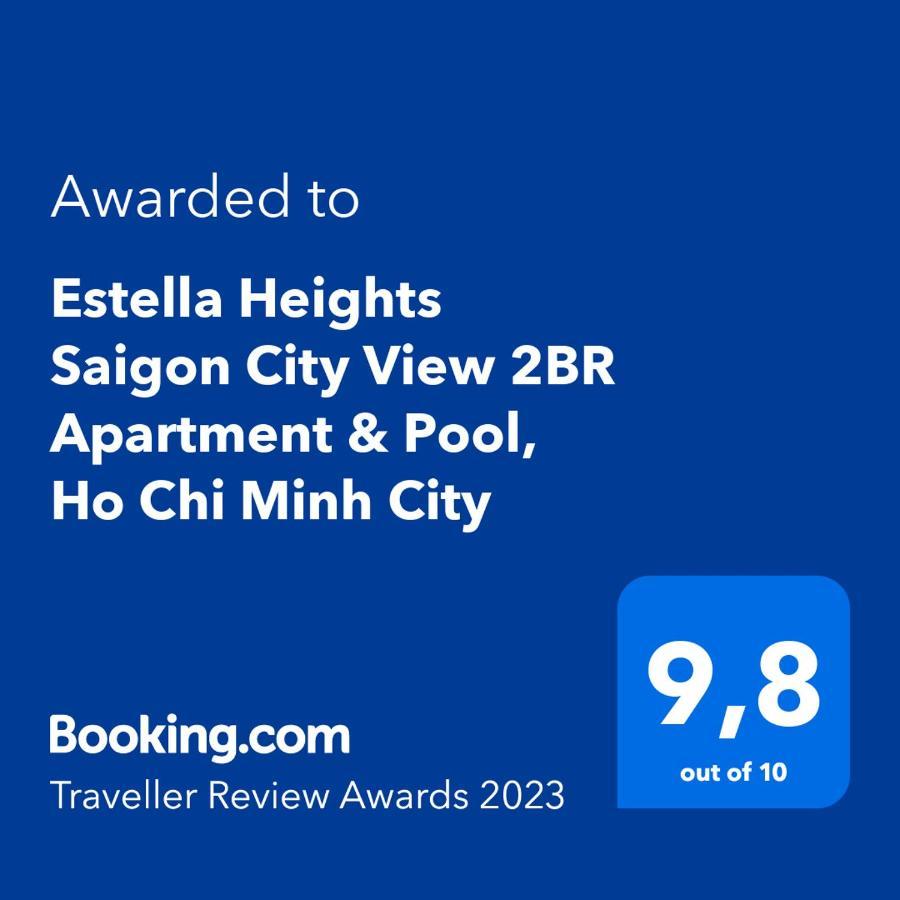 Estella Heights Saigon City View 2Br Apartment & Pool, 胡志明市 外观 照片